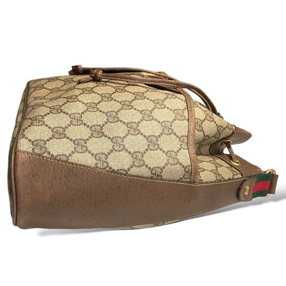 GUCCI Vintage Drawstring Bucket Bag - Picture 10 of 16